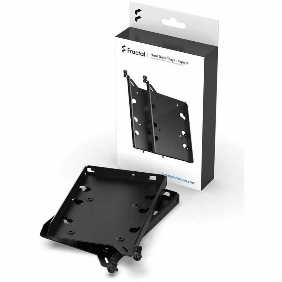 Fractal Design Mounting Tray for Hard Disk Drive, Computer Case - Black Fractal Design Mounting Tray for Hard Disk Drive, Computer Case - Black